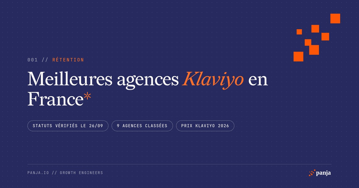 Meilleures agences Klaviyo en France : le comparatif 2026